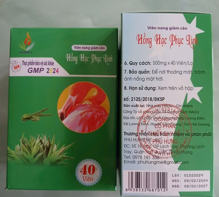 Thực phẩm giảm cân chứa chất cấm được Bộ Y tế cảnh báo không sử dụng.