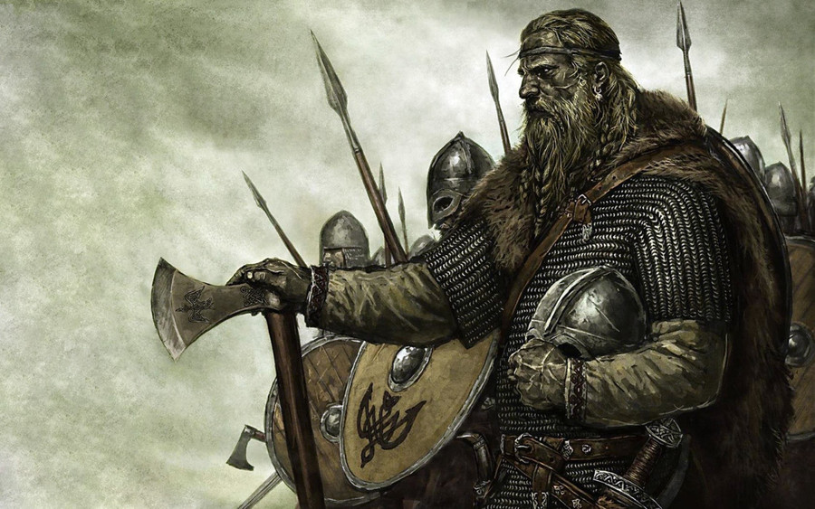 Người Viking được xem là những chiến binh dũng cảm.