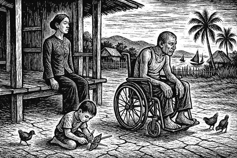 Đừng nhìn về phía biển