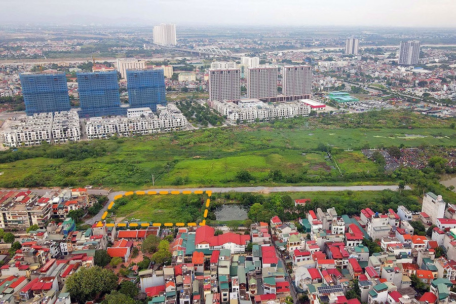 Khu đất xây dựng nhà ở xã hội. Ảnh: INT