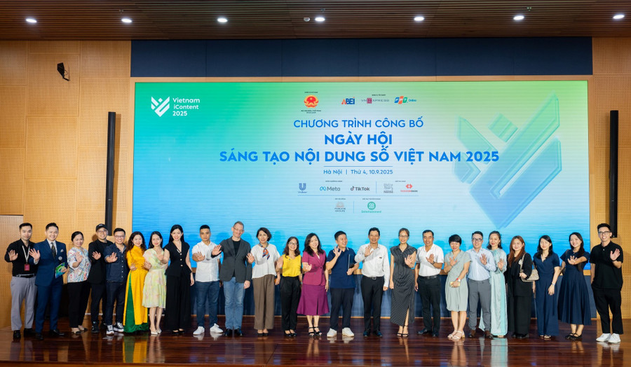 Lễ vinh danh Giải thưởng Sáng tạo nội dung số Việt Nam sẽ diễn ra vào cuối năm 2025. Ảnh: Bộ VH,TT&DL.