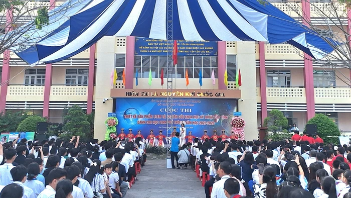 An Giang khai mạc Cuộc thi Nghiên cứu KHKT dành cho học sinh phổ thông năm học 2025 - 2026.