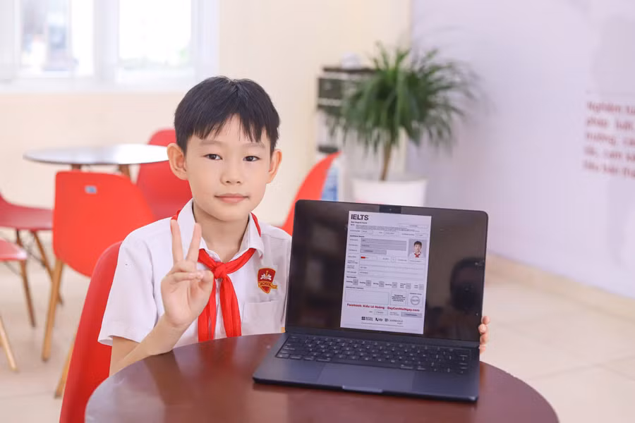Em Kiều Tuấn Khôi - lớp 4A1, Trường Hội nhập Quốc tế iSchool Hà Tĩnh.
