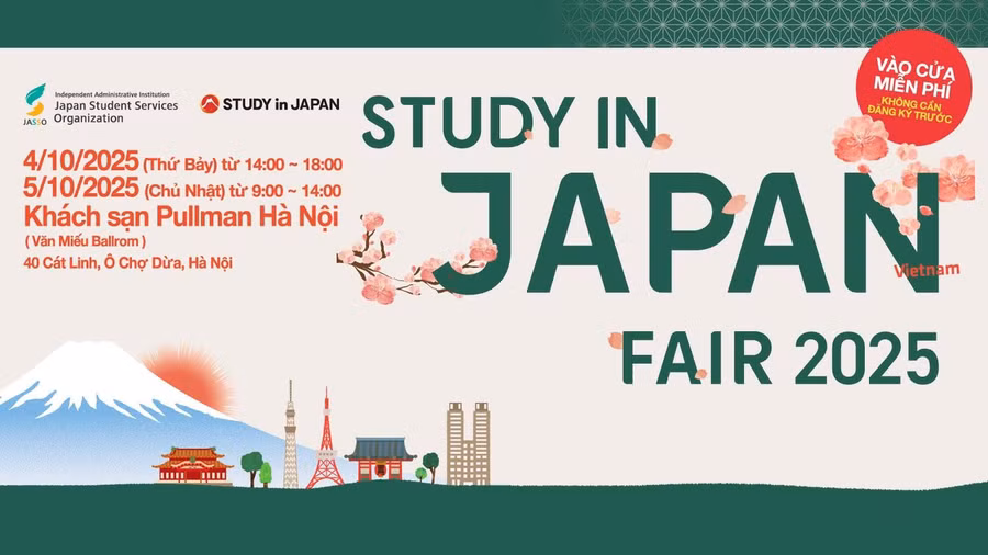 Hội thảo du học Nhật Bản năm 2025