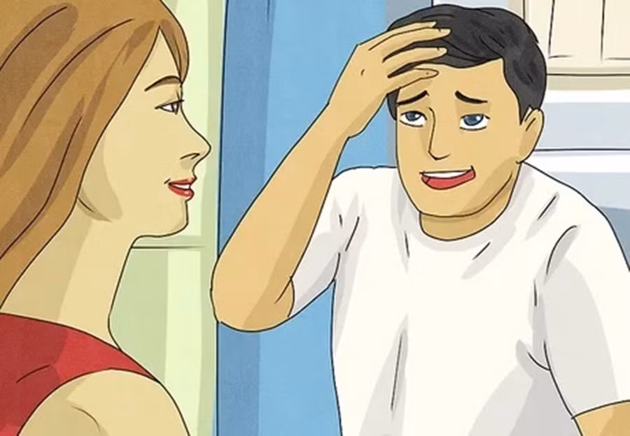 Nếu một người đàn ông nhướng mày nhìn bạn, điều đó có nghĩa là bạn đã khơi gợi được sự quan tâm của anh ấy. (Ảnh: ITN).