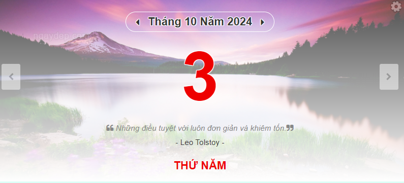 Lịch âm 3/10 - Xem lịch âm ngày 3/10