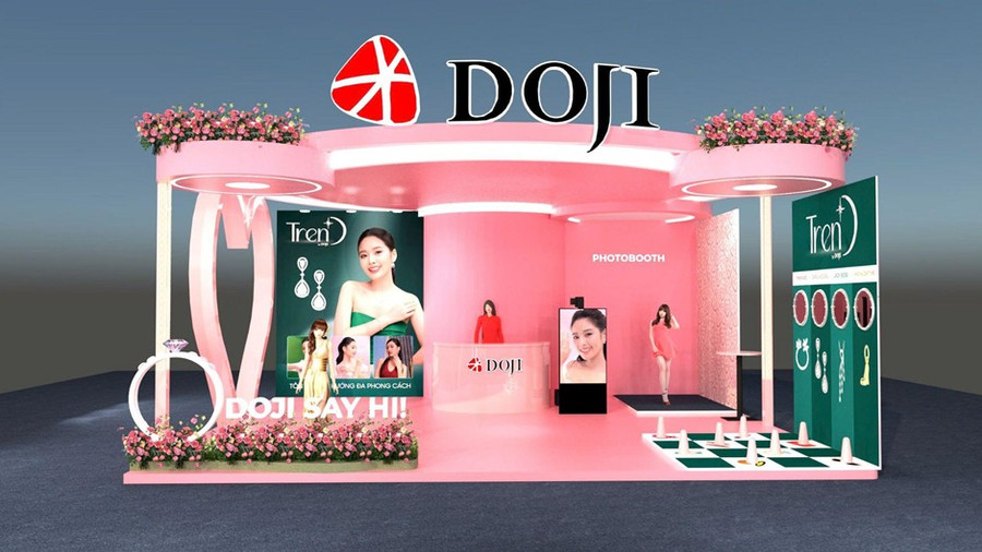 Người tham dự có cơ hội tham gia các hoạt động tương tác hấp dẫn tại khu vực của DOJI. Người tham dự có cơ hội tham gia các hoạt động tương tác hấp dẫn tại khu vực của DOJI.