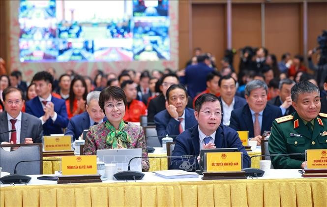 Các đại biểu tham dự Hội nghị toàn quốc triển khai nhiệm vụ năm 2026 của Ngành Văn hoá, Thể thao và Du lịch. Ảnh: Dương Giang/TTXVN