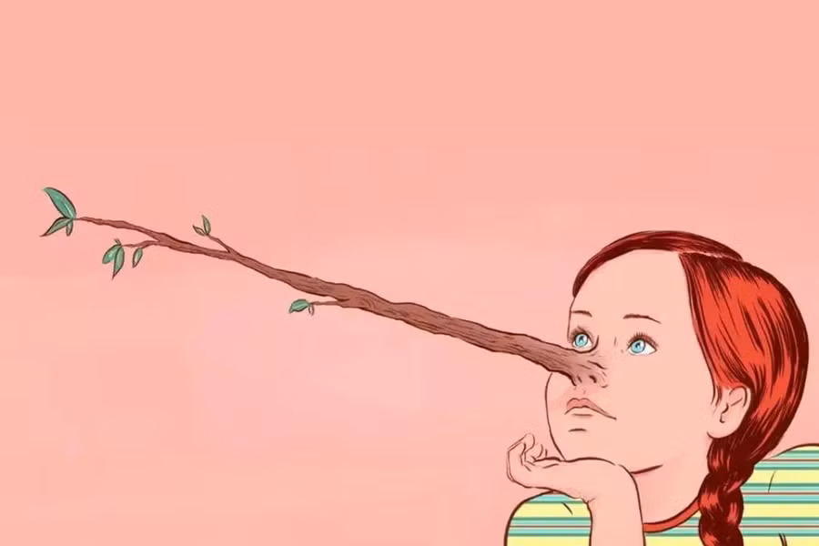 Sau khi nói dối, những kích thích liên quan đến lời nói dối sẽ vẫn còn trong não. (Ảnh: Shutterstock)