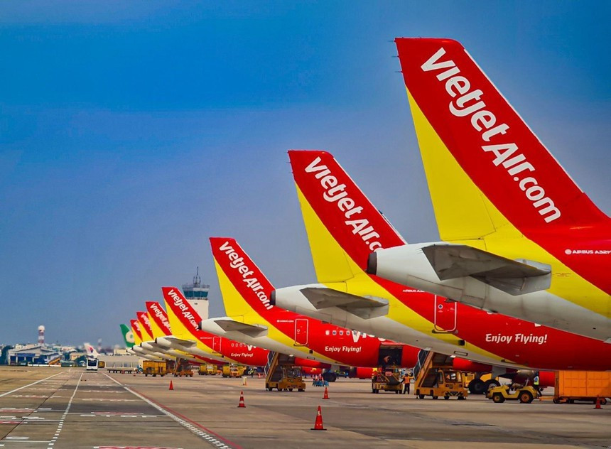Học viện Hàng không Vietjet (VJAA) đã thực hiện đào tạo cho gần 400.000 lượt phi công, tiếp viên hàng không, kỹ sư, điều phái bay. Học viện Hàng không Vietjet (VJAA) đã thực hiện đào tạo cho gần 400.000 lượt phi công, tiếp viên hàng không, kỹ sư, điều phái bay.