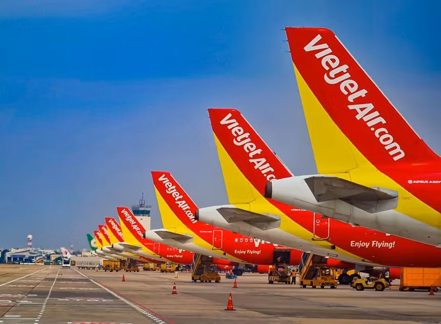 Học viện Hàng không Vietjet (VJAA) đã thực hiện đào tạo cho gần 400.000 lượt phi công, tiếp viên hàng không, kỹ sư, điều phái bay.