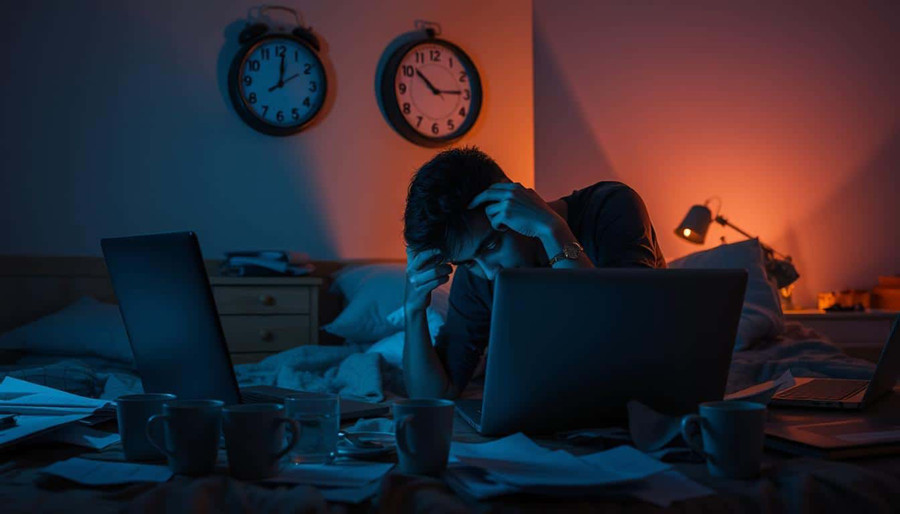 Thiếu ngủ không chỉ ảnh hưởng đến trạng thái tinh thần mà còn tiềm ẩn mối đe dọa đến sức khỏe gan. (Ảnh: ITN) 2-thieu-ngu-khong-chi-anh-huong.jpg