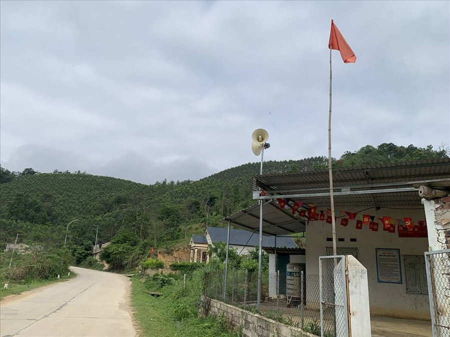 Hệ thống loa truyền thanh phủ được nâng cấp. Ảnh TL