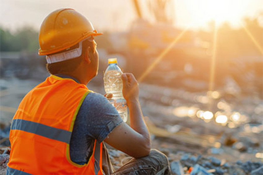 Với những người làm công việc ngoài trời, tiếp xúc lâu dài với gió và nắng khiến họ dễ mắc các bệnh tim mạch hơn. (Ảnh: ITN) 1-trong-thoi-tiet-khac-nghiet.jpg