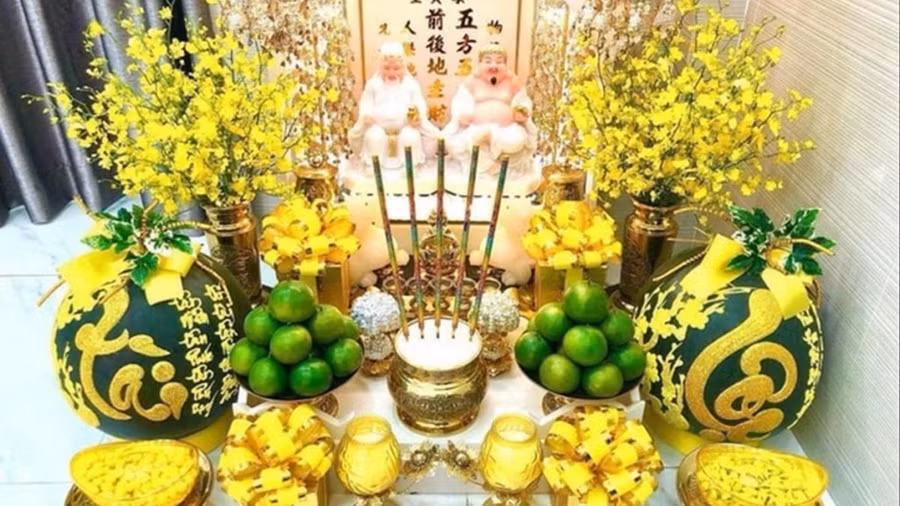 Khung giờ vàng cúng vía Thần Tài năm 2025