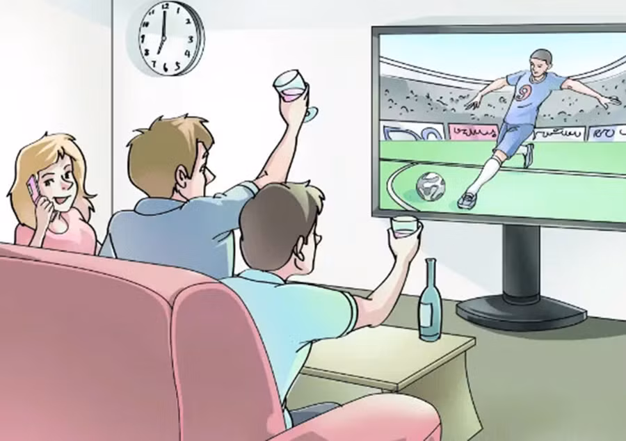 Thức khuya để xem bóng đá là điều mà tâm hồn có thể chịu đựng được, nhưng cơ thể thì không. (Ảnh: ITN)