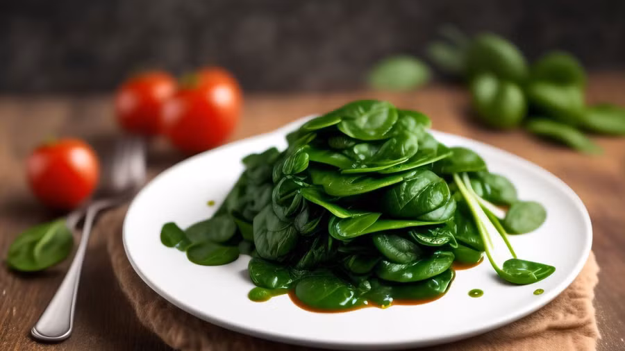 Nghe có vẻ khó tin nhưng rau bina chứa nhiều chất dinh dưỡng giúp tăng cường ham muốn tình dục. (Ảnh: ITN)