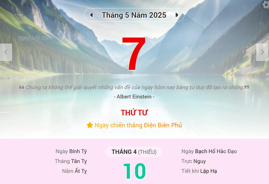 Lịch âm 7/5 - Xem lịch âm ngày 7/5