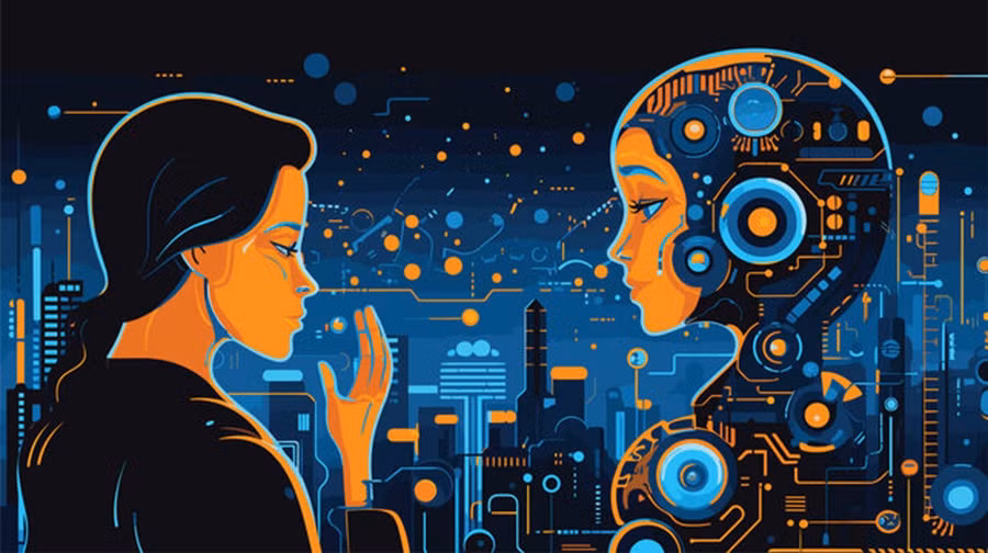 Nhiều người trẻ đang coi trí tuệ nhân tạo tương tác (AI) như “bác sĩ tâm lý” để bộc lộ những âu lo. (Ảnh: ITN).