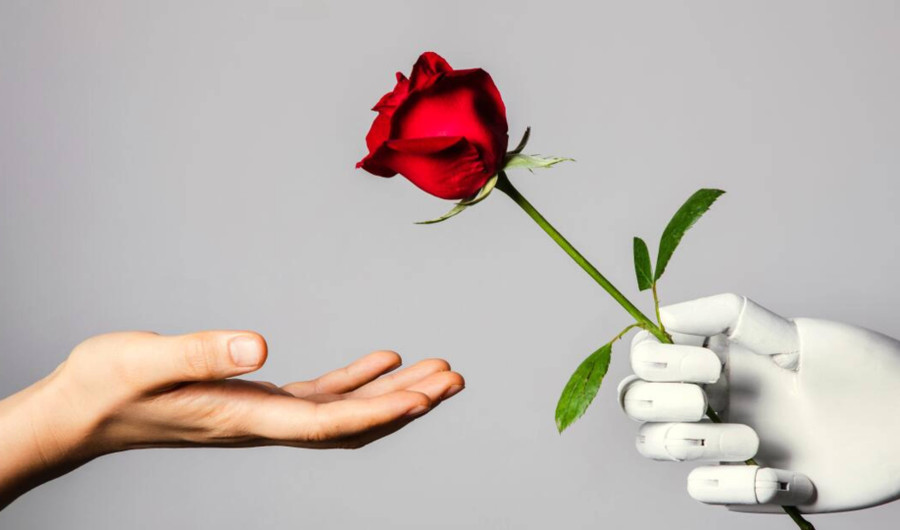 Khi khả năng AI vượt trội, việc yêu một người bạn đồng hành AI không còn chỉ là tình tiết trong tiểu thuyết khoa học viễn tưởng. (Ảnh : ITN).