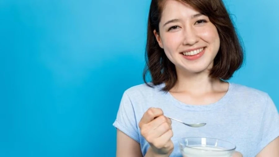 Probiotic có trong sữa chua mang lại nhiều lợi ích cho sức khỏe làn da. (Ảnh: ITN)