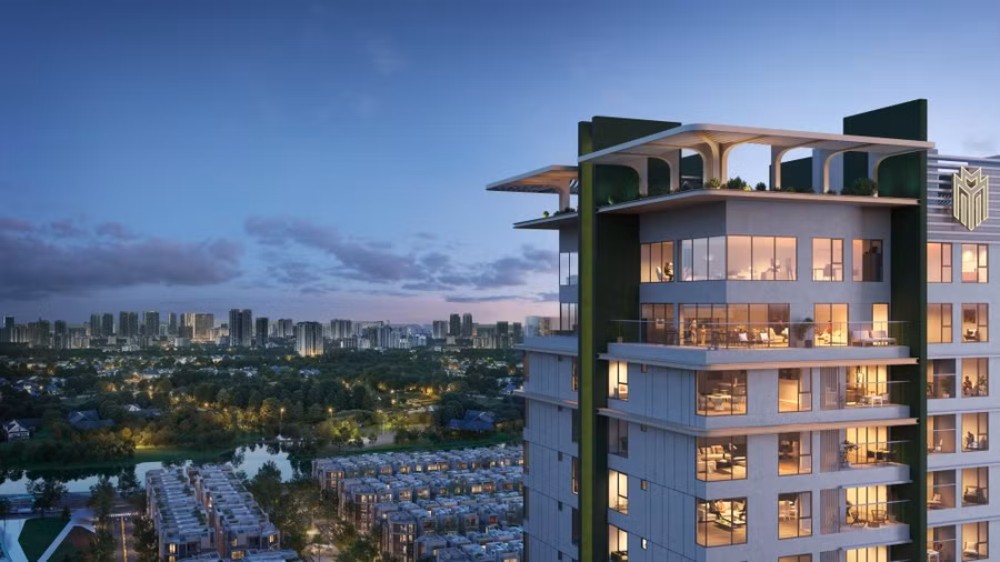 Lumière Midtown_Biểu tượng Lumière series giữa tâm điểm The Global City, trung tâm TP. HCM.