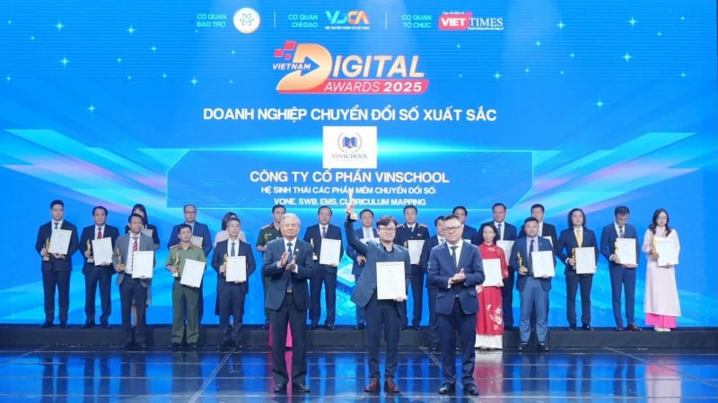 4 giải pháp công nghệ giúp Vinschool đạt giải 'Doanh nghiệp chuyển đổi số xuất sắc 2025'