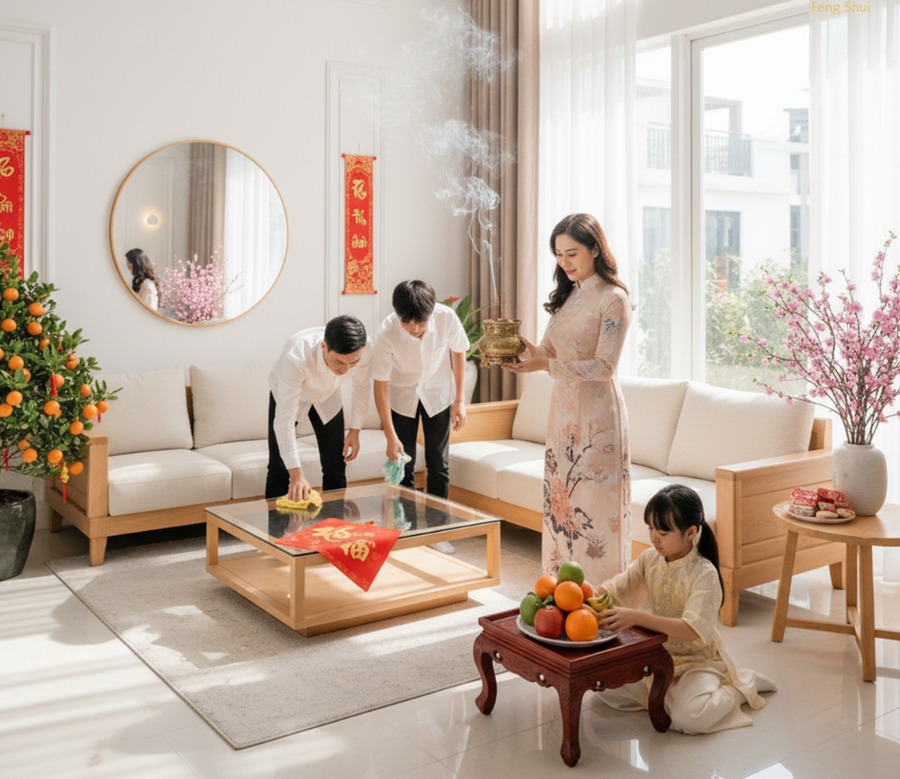 Dọn nhà cuối năm, làm thêm việc này để năm mới may mắn tràn đầy