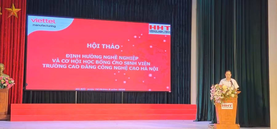 TS Lê Danh Quang – Phó hiệu trưởng nhà trường.