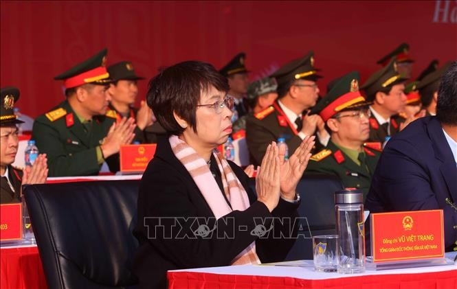 Các đại biểu tham dự buổi lễ. Ảnh: Phạm Kiên/TTXVN