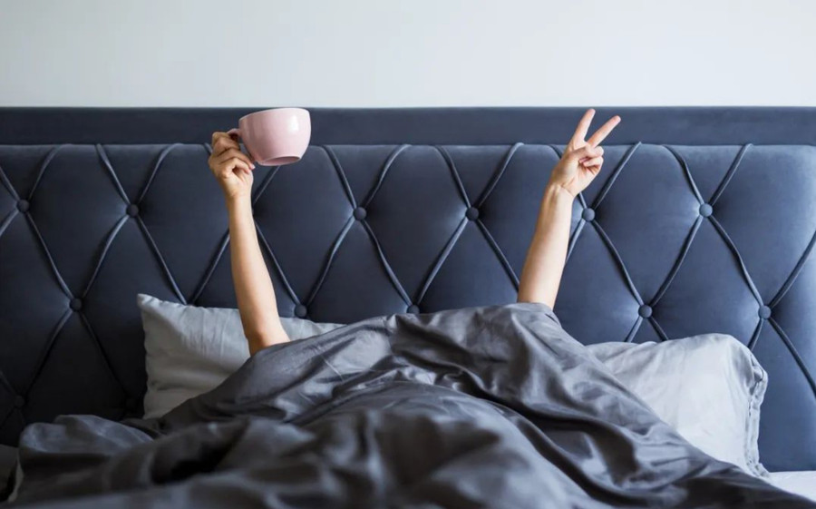 Nhiều nghiên cứu xác nhận rằng ngủ nướng vào cuối tuần cũng có lợi. (Ảnh: ITN)