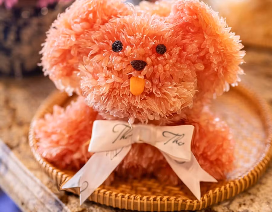 Mẹo đơn giản làm chó bưởi tuyệt xinh bày mâm cỗ Trung thu