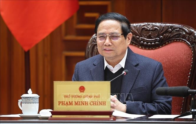 Thủ tướng Phạm Minh Chính phát biểu.