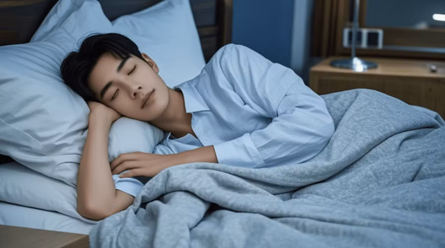 Sau khi thức dậy vào buổi sáng, bạn nên nằm yên trên giường trong vài phút. (Ảnh: ITN)