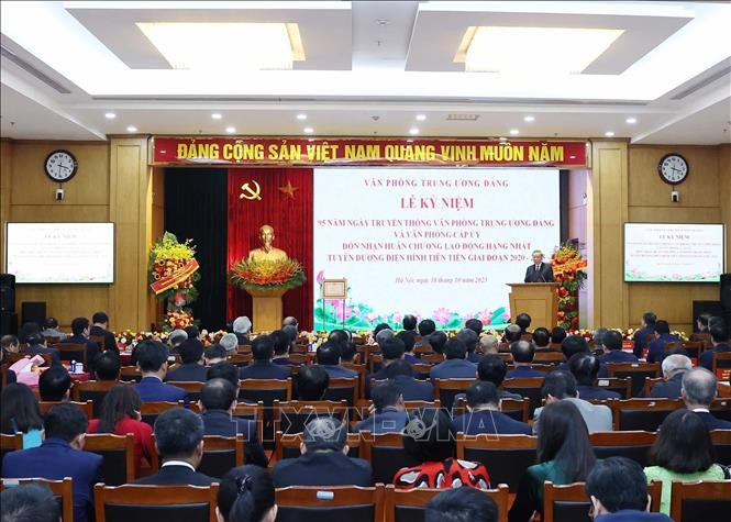 Tổng Bí thư Tô Lâm phát biểu. Ảnh: Thống Nhất/TTXVN Tổng Bí thư Tô Lâm phát biểu. Ảnh: Thống Nhất/TTXVN