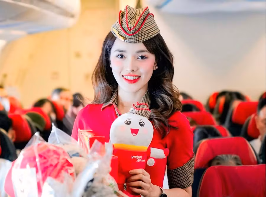 Tiếp viên hàng không Vietjet