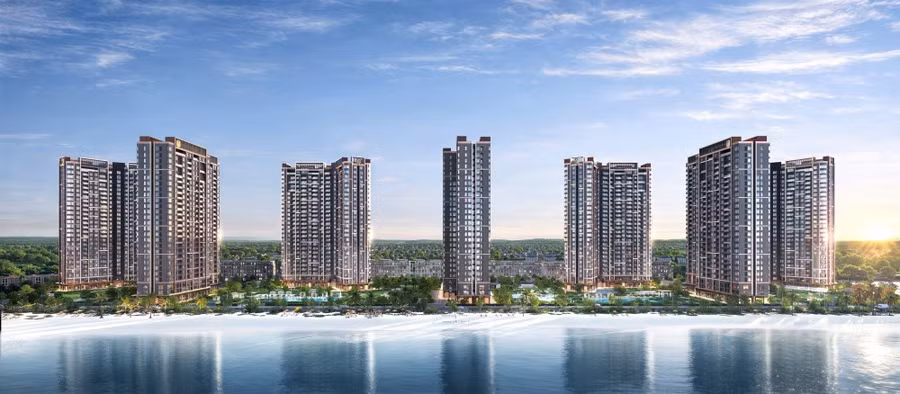 Masteri Grand Coast- khu căn hộ cao cấp nằm trực diện công viên Wave Park, “trái tim” Ocean Park 2.