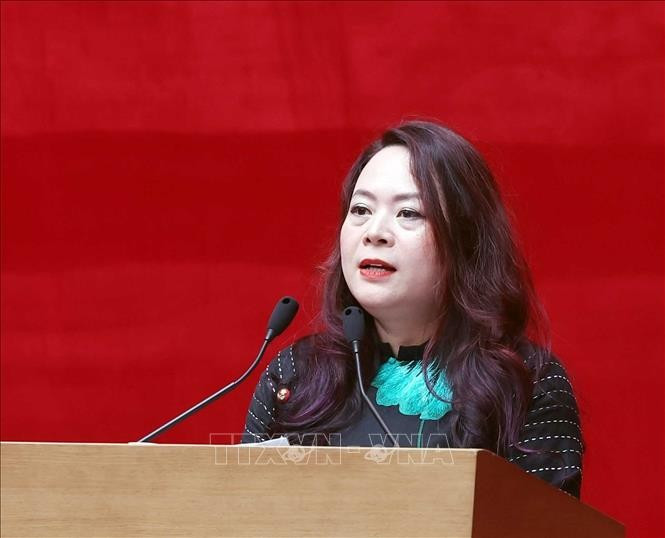 Đại diện gia đình Thượng tướng Bùi Thiện Ngộ phát biểu. Ảnh: Thống Nhất /TTXVN. Đại diện gia đình Thượng tướng Bùi Thiện Ngộ phát biểu. Ảnh: Thống Nhất /TTXVN.