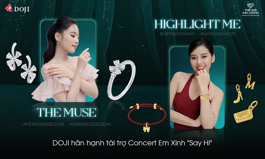 DOJI đã bắt nhịp nhạy bén, mang đến những sản phẩm vừa thời thượng vừa có mức giá hợp lý cho khách hàng trẻ. DOJI đã bắt nhịp nhạy bén, mang đến những sản phẩm vừa thời thượng vừa có mức giá hợp lý cho khách hàng trẻ.