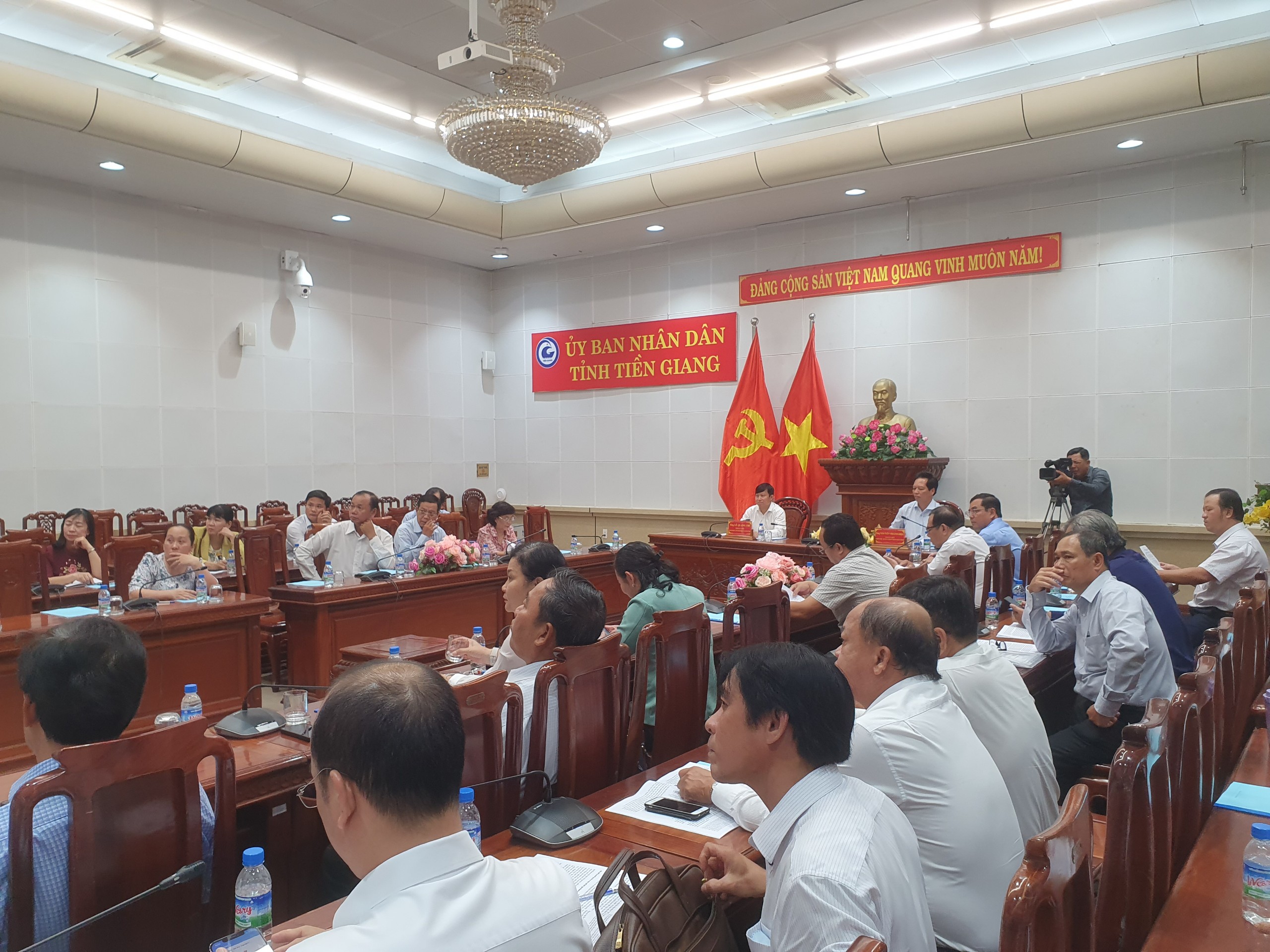 Quang cảnh Hội nghị tại tỉnh Tiền Giang.