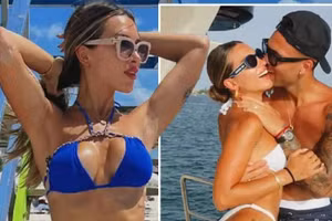 Chùm ảnh: Martinez và bà xã siêu mẫu tung ảnh cực 'nóng'