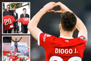 Liverpool làm điều chưa từng có với tiền đạo Diogo Jota