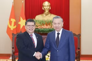 Tổng Bí thư Tô Lâm tiếp Chủ tịch Hạ viện Malaysia 