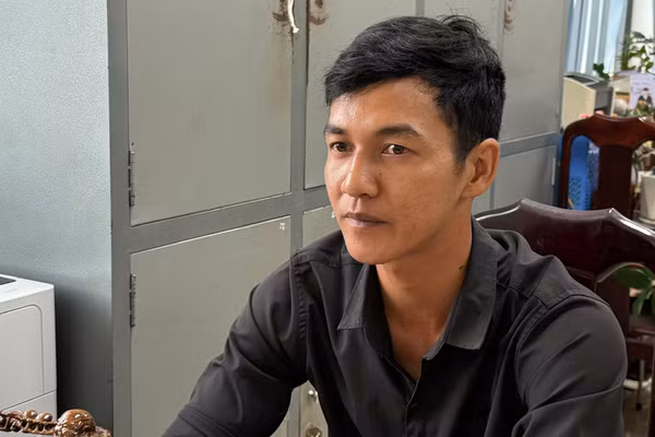 Hoàng Văn Thương (31 tuổi) trú tại xã Ea Wer vừa bị bắt tạm giam. (Ảnh: SĐ)