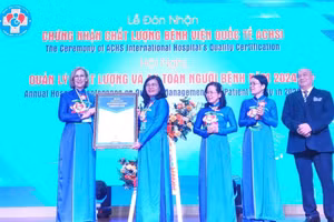 Bệnh viện Hùng Vương (TPHCM) là bệnh viện công lập đầu tiên tại Việt Nam đạt chứng nhận chất lượng quốc tế.