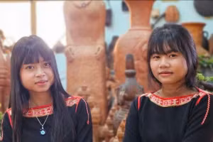 Học sinh Trường PTDT Nội trú Bắc Bình. 