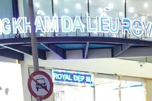 Chi nhánh Công ty TNHH Viện thẩm mỹ Quốc tế Royal bị tước quyền sử dụng giấy phép hoạt động 2 tháng.