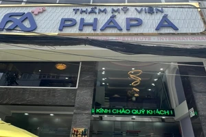 Xử phạt Thẩm mỹ viện Pháp Á 160 triệu đồng, đình chỉ hoạt động 18 tháng.