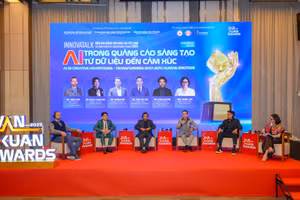 Phiên thảo luận chung tại Diễn đàn “AI trong quảng cáo sáng tạo: Từ dữ liệu đến cảm xúc”.