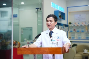 PGS.TS Lê Đình Thanh – Giám đốc Bệnh viện Thống Nhất. 